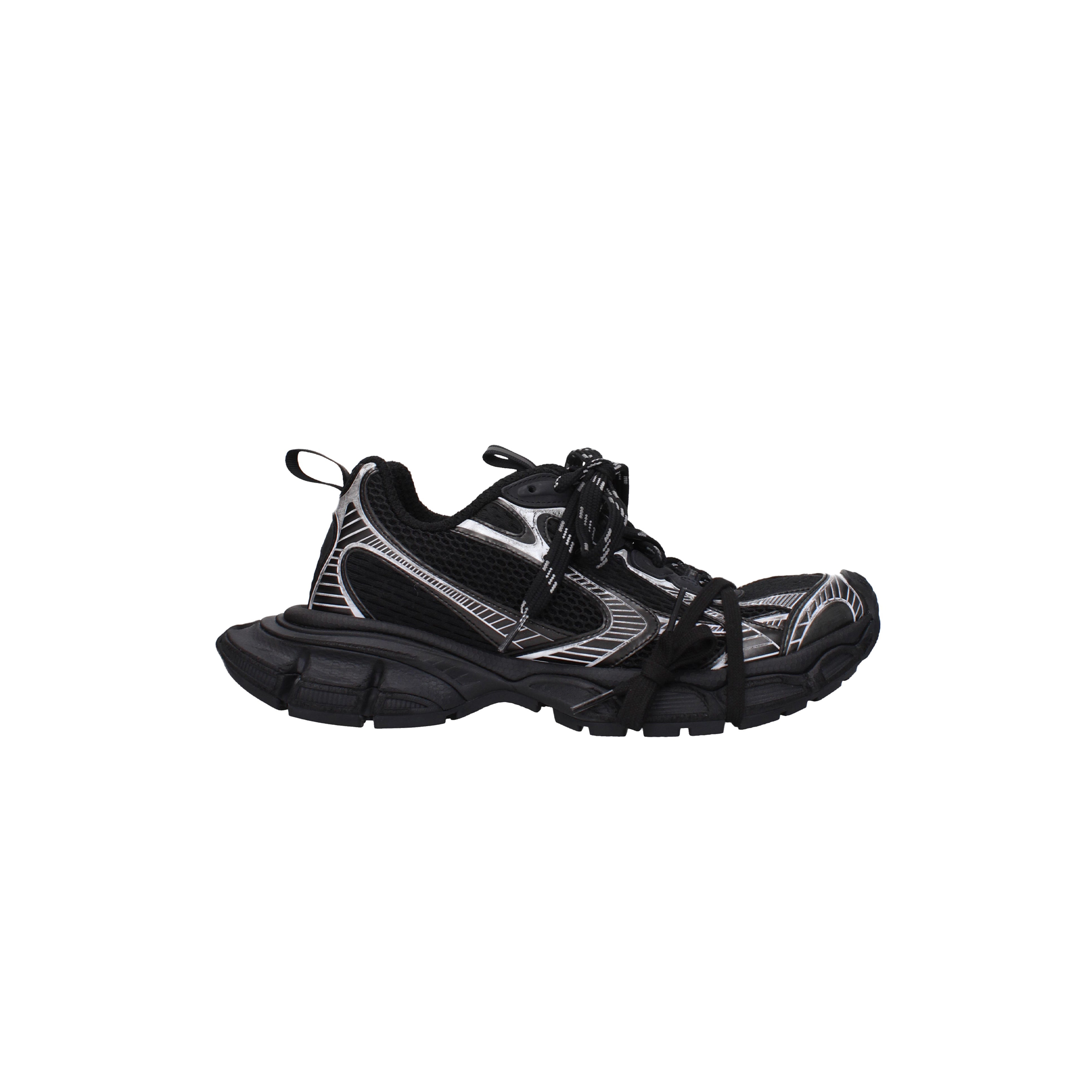Ba*len*cia*ga sneakers men fabric black white 734731w3xl11090